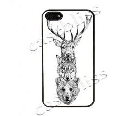 Hunter iPhone 4/4s Case - Black Plastic 